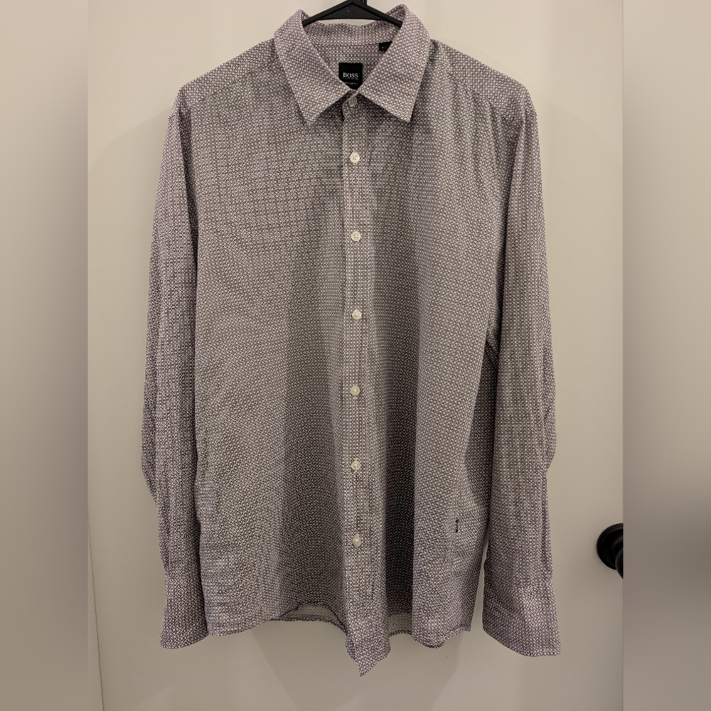 BOSS Men's Button-Up Shirt